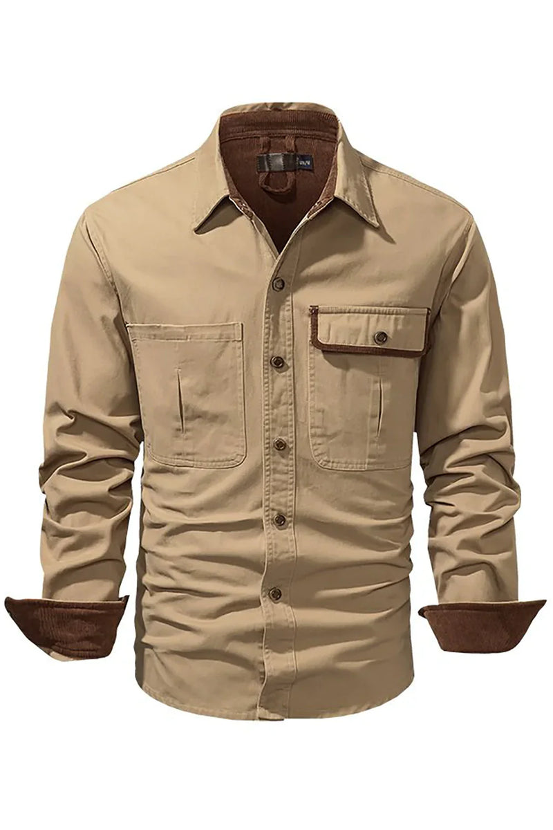 Load image into Gallery viewer, Men&#39;s Workwear Washed Cotton Shirt