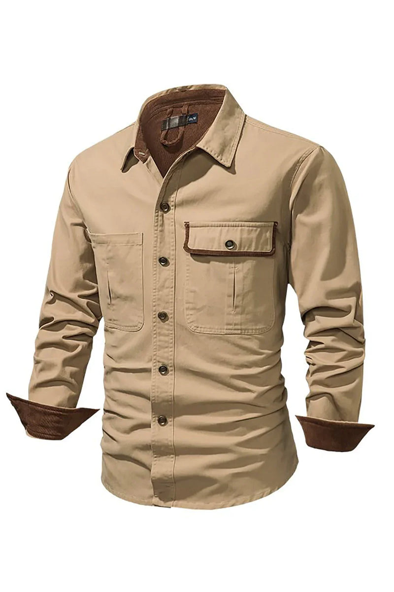 Load image into Gallery viewer, Men&#39;s Workwear Washed Cotton Shirt