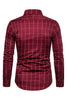 Load image into Gallery viewer, Plus Size Business Slim Square Neck Men&#39;s Shirt