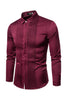 Load image into Gallery viewer, Lapel Long Sleeve Men&#39;s Casual Plus Size Shirt