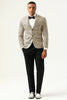 Load image into Gallery viewer, Sparkly Champagne Sequins Notched Lapel Men&#39;s Prom Blazer