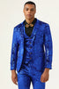 Load image into Gallery viewer, Sparkly Royal Blue Sequins 3 Piece Men&#39;s Prom Suits