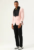 Load image into Gallery viewer, Pink Shawl Lapel 3 Piece Men&#39;s Prom Suits