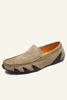 Load image into Gallery viewer, Nubuck Leather Men&#39;s Peas Shoes