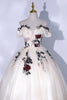 Load image into Gallery viewer, White Strapless Quinceanera Dresses with Appliques