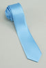 Load image into Gallery viewer, Blue Solid Formal Tie For Men