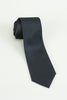 Load image into Gallery viewer, Black Solid Satin Party Tie