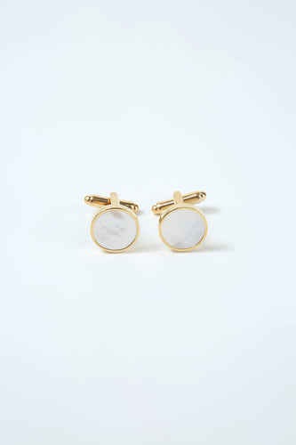 Golden Formal Party Cufflinks