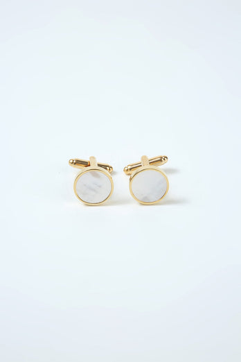 Golden Formal Party Cufflinks