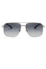 Load image into Gallery viewer, Men&#39;s Metal Square Double Bridge Sunglasses