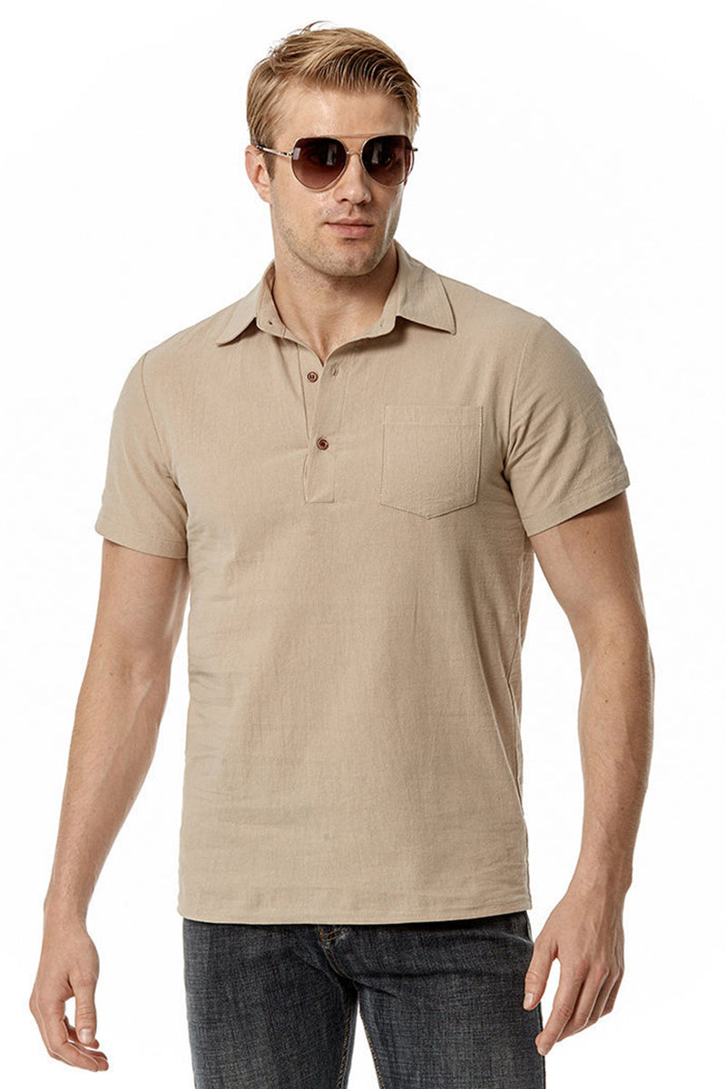 Load image into Gallery viewer, Summer Casual Classic Men&#39;s Tops with Short Sleeves