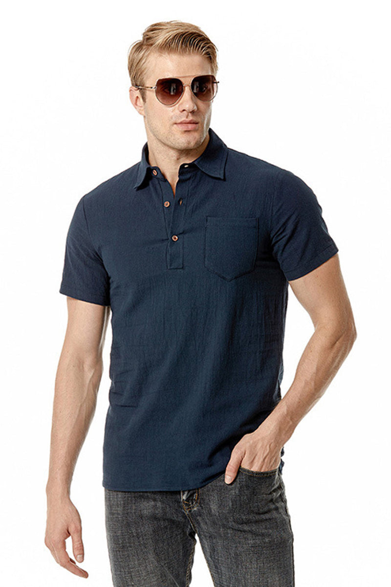 Load image into Gallery viewer, Summer Casual Classic Men&#39;s Tops with Short Sleeves