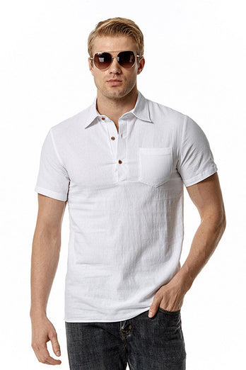 Summer Casual Classic Men's Tops with Short Sleeves