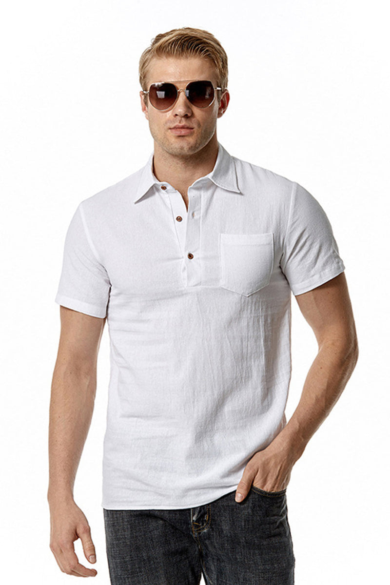 Load image into Gallery viewer, Summer Casual Classic Men&#39;s Tops with Short Sleeves