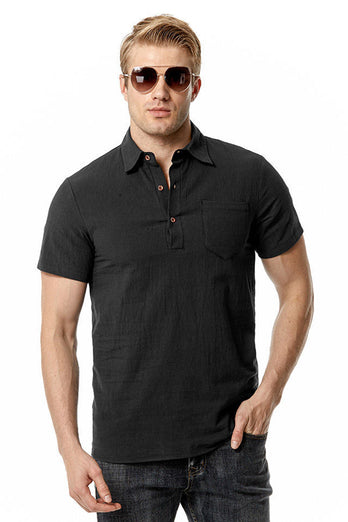 Summer Casual Classic Men's Tops with Short Sleeves