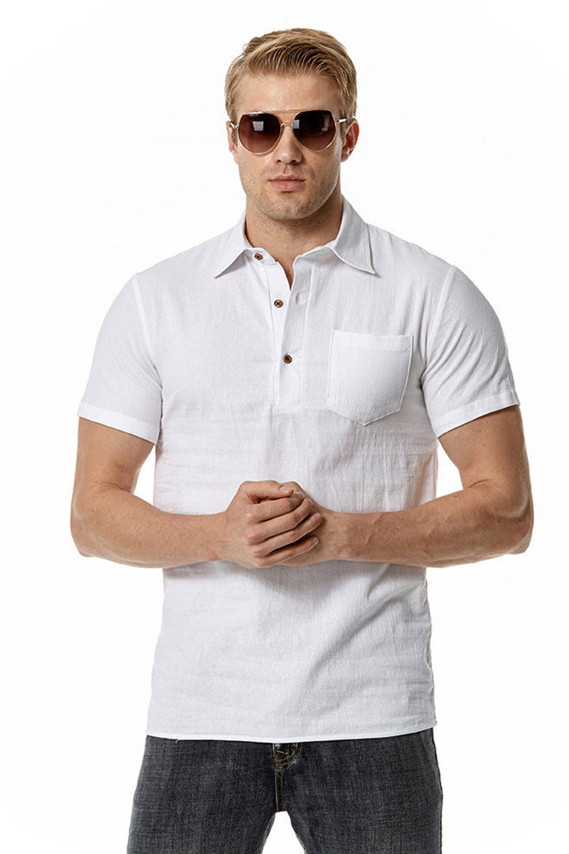 Load image into Gallery viewer, Summer Casual Classic Men&#39;s Tops with Short Sleeves