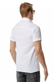 Summer Casual Classic Men's Tops with Short Sleeves