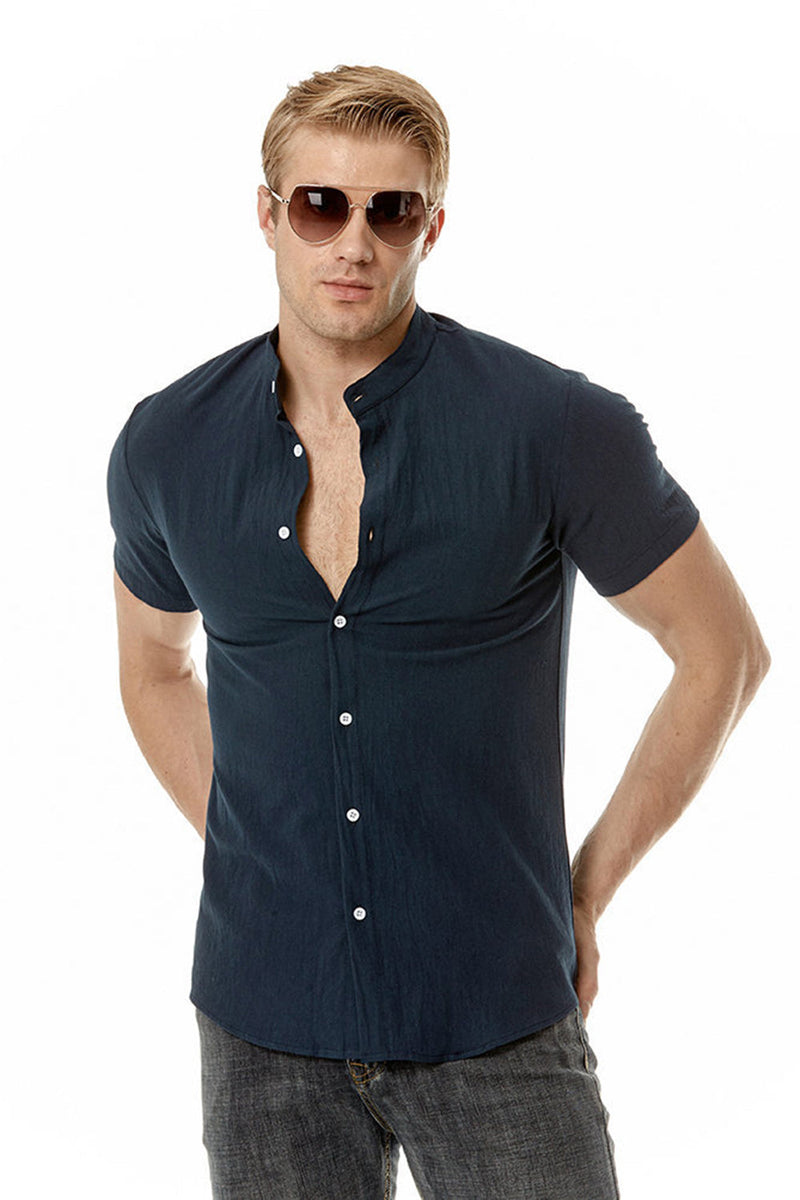 Load image into Gallery viewer, Casual Summer Short Sleeves Shirt for Men