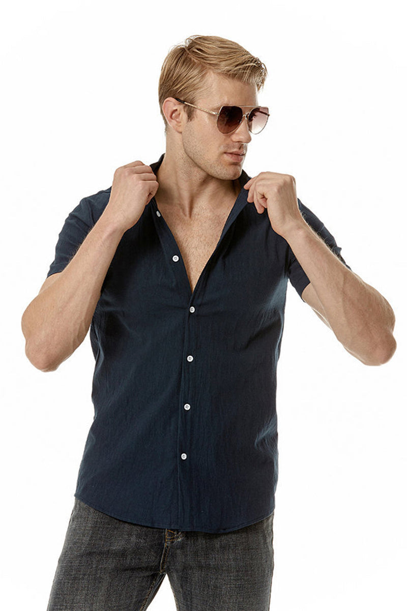 Load image into Gallery viewer, Casual Summer Short Sleeves Shirt for Men