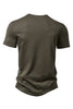 Load image into Gallery viewer, Button Black Summer Short Sleeves Tops for Men