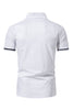 Load image into Gallery viewer, Casual Summer Short Sleeves Men&#39;s Tops with Zipper