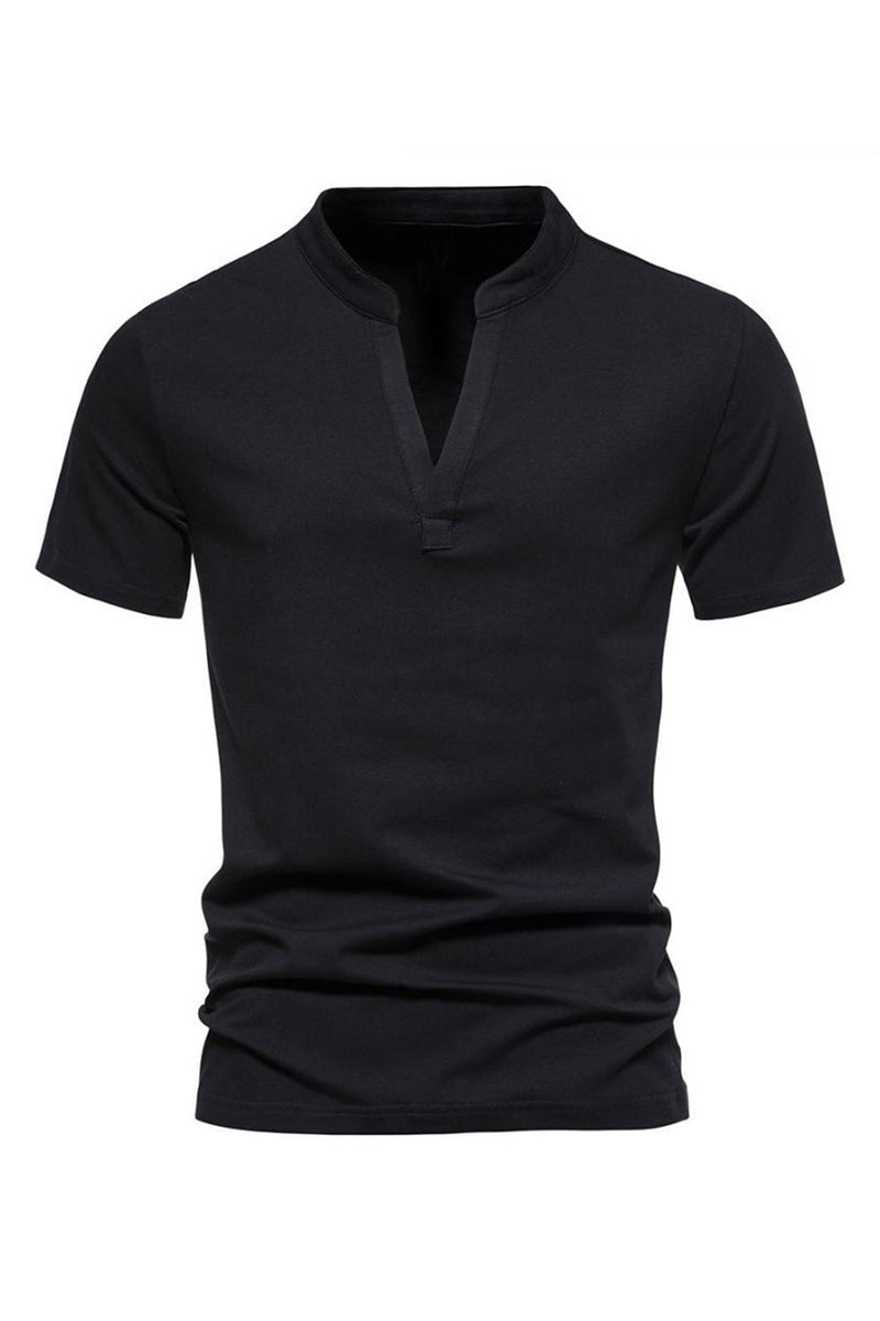 Load image into Gallery viewer, V-neck Summer Short Sleeves Men&#39;s Tops