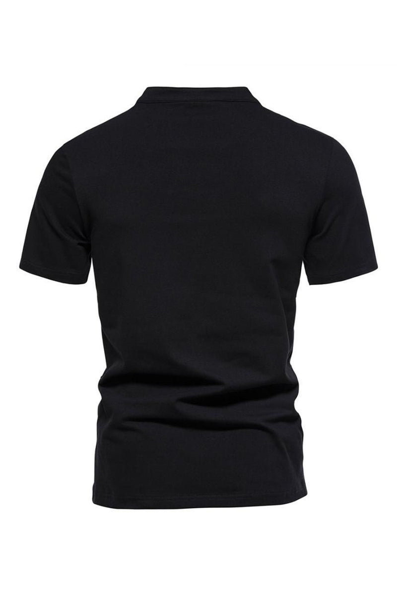 Load image into Gallery viewer, V-neck Summer Short Sleeves Men&#39;s Tops