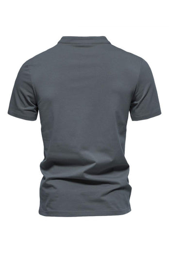 V-neck Summer Short Sleeves Men's Tops