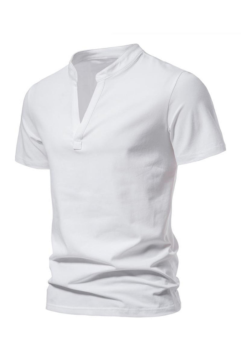 Load image into Gallery viewer, V-neck Summer Short Sleeves Men&#39;s Tops