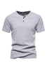 Load image into Gallery viewer, Buttons Summer Short Sleeves Casual Men&#39;s T-shirt