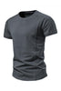 Load image into Gallery viewer, Slim Fit Black Summer Men&#39;s T-shirt