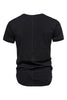 Load image into Gallery viewer, Slim Fit Black Summer Men&#39;s T-shirt