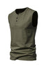 Load image into Gallery viewer, Summer Sleeveless Buttons Men&#39;s T-shirt