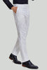 Load image into Gallery viewer, White Jacquard Satin 2 Piece Shawl Lapel Men&#39;s Prom Suits