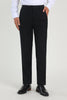 Load image into Gallery viewer, Navy High Waisted Suit Pants Mens for Wedding