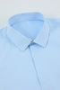 Load image into Gallery viewer, Men&#39;s Light Blue Collar Solid Long Sleeves Dress Shirt