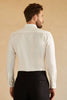 Load image into Gallery viewer, Long Sleeves White Solid Men&#39;s Suit Shirt