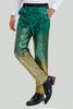 Load image into Gallery viewer, Gold Green Men&#39;s 2 Piece Notched Lapel Sequins Suits