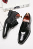 Load image into Gallery viewer, Brown Monk Strap Men&#39;s Leather Slip-On Dress Shoes