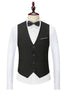 Load image into Gallery viewer, Black Single Breasted Shawl Lapel Men&#39;s Suit Vest