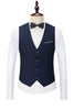 Load image into Gallery viewer, Black Single Breasted Shawl Lapel Men&#39;s Suit Vest