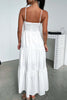 Load image into Gallery viewer, Simple Spaghetti Straps Midi Summer Graduation Dress