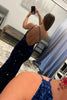 Load image into Gallery viewer, Coral One Shoulder Sequins Mermaid Sparkly Prom Dress