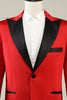 Load image into Gallery viewer, Notched Lapel Red Prom Blazer for Men