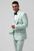 Load image into Gallery viewer, Mint Shawl Lapel One Button 2 Pieces Men&#39;s Suits