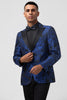 Load image into Gallery viewer, Royal Blue Peak Lapel Men&#39;s Blazer