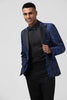 Load image into Gallery viewer, Royal Blue Peak Lapel Men&#39;s Blazer