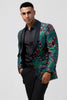 Load image into Gallery viewer, Green Shawl Lapel One Button Men&#39;s Prom Blazer