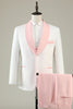 Load image into Gallery viewer, Light Pink Shawl Lapel 3 Piece Men&#39;s Prom Suits