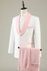 Load image into Gallery viewer, Light Pink Shawl Lapel 3 Piece Men&#39;s Prom Suits